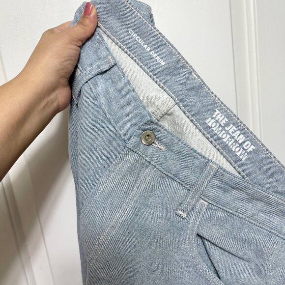 AG Adriano Goldschmied Light Blue Men's Straight Jeans - Picture 9 of 14